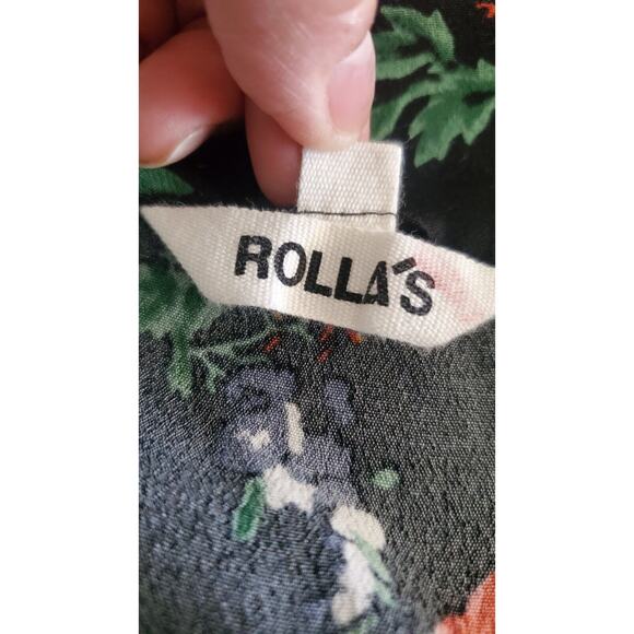 ROLLA'S Black Floral Maxi Dress - Picture 9 of 13